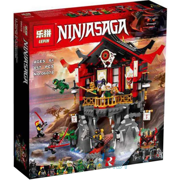 Конструктор Lepin 06078 Храм Воскресения (857 деталей)